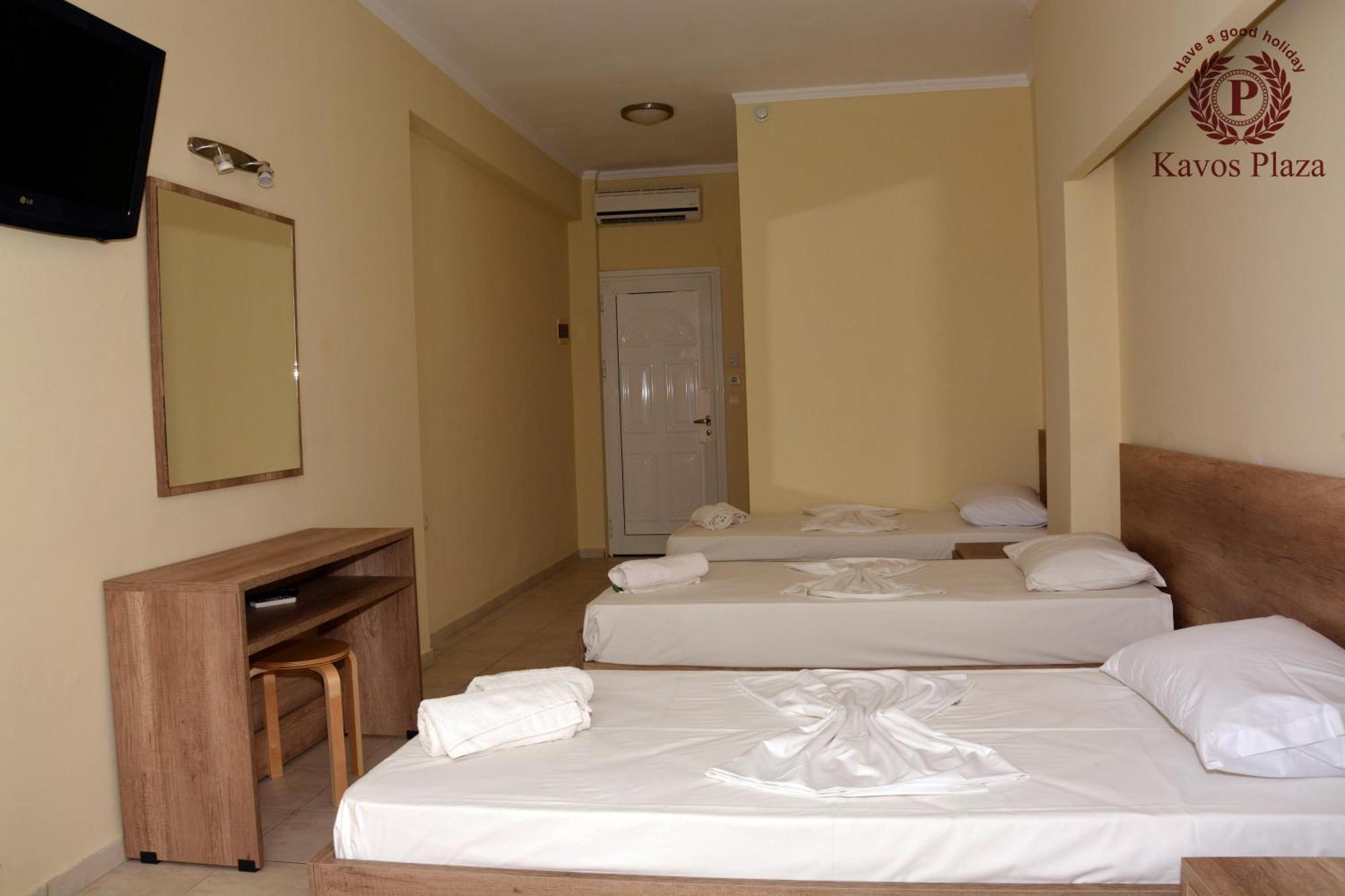 Kavos Plaza Hotel Bagian luar foto