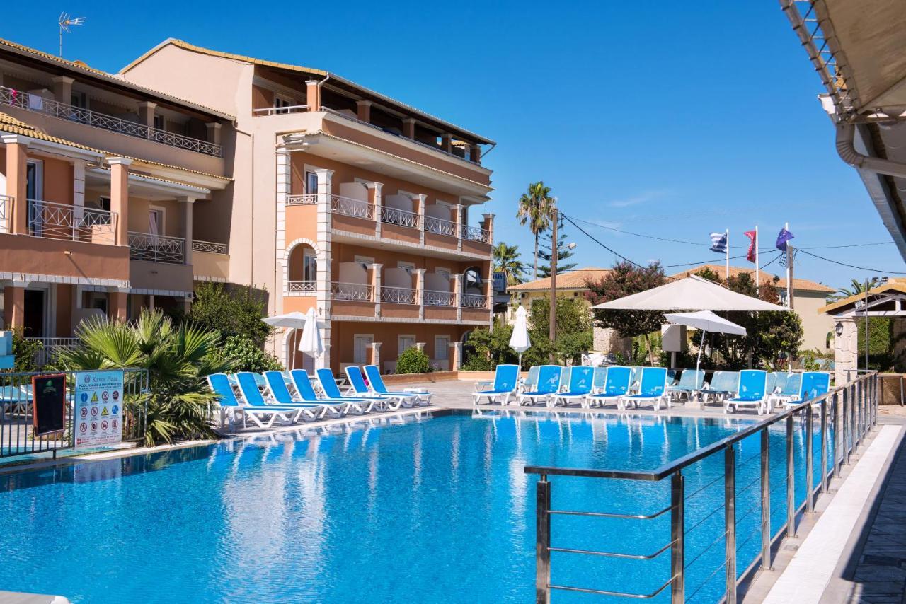 Kavos Plaza Hotel Bagian luar foto